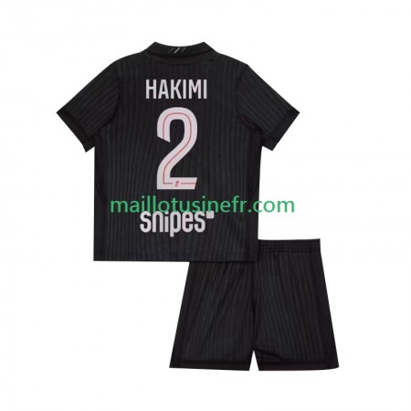 Maillot de Foot Paris Saint-Germain Achraf Hakimi 2 Quatrième 2025-26 - Enfant